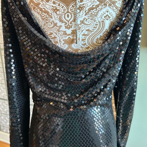 Michael Kors draped back sequins dress - Picture 4 of 8